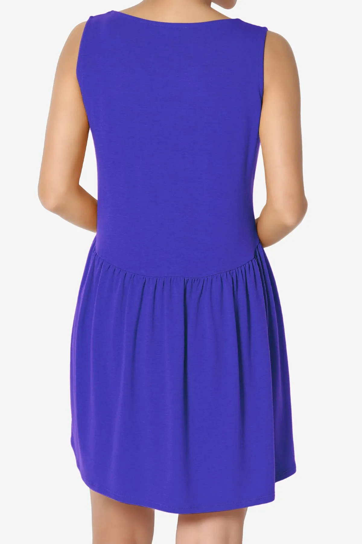 Maiika Sleeveless Babydoll Tunic Top PLUS