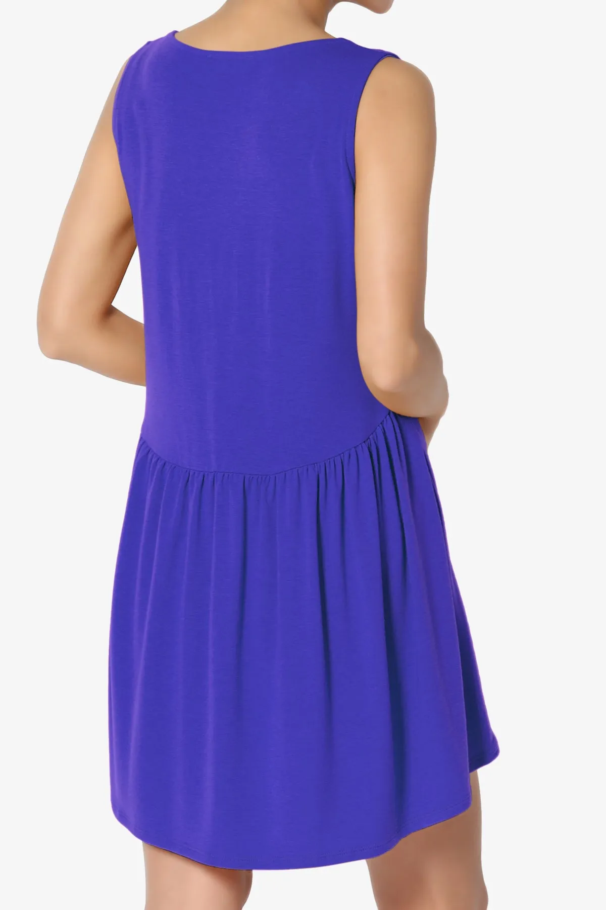 Maiika Sleeveless Babydoll Tunic Top PLUS