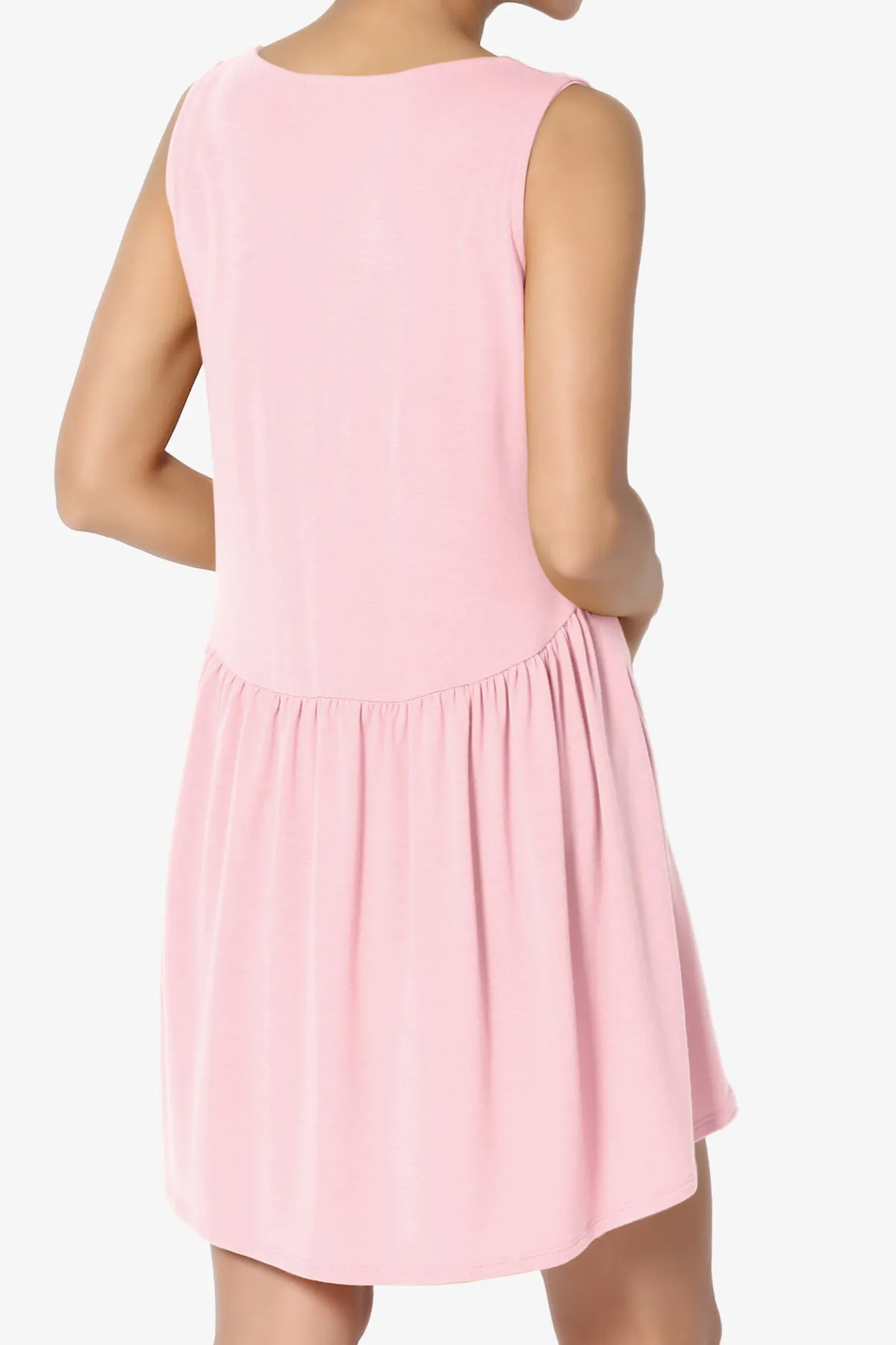 Maiika Sleeveless Babydoll Tunic Top PLUS