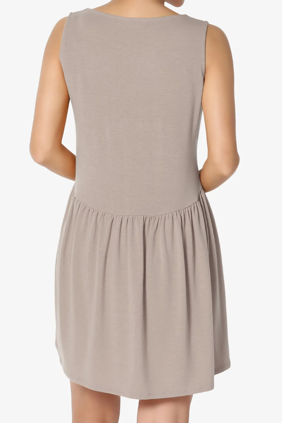Maiika Sleeveless Babydoll Tunic Top PLUS