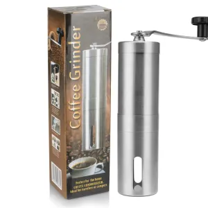 Manual Mini Coffee Grinder Stainless Steel Hand Handmade Coffee Bean Grinders Kitchen Tool Coffee Accessories