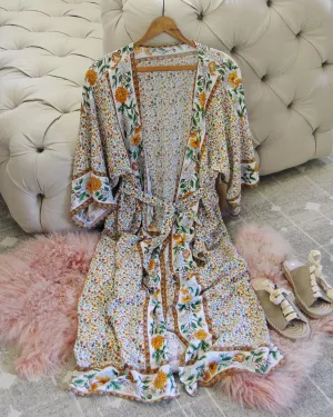 Marigold Sweet Kimono
