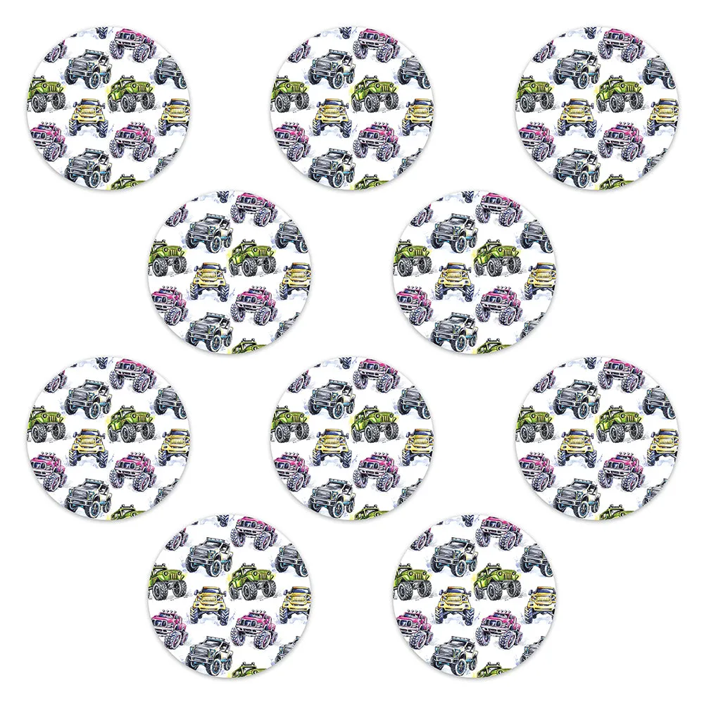 Medtronic Monster Truck Design Patches