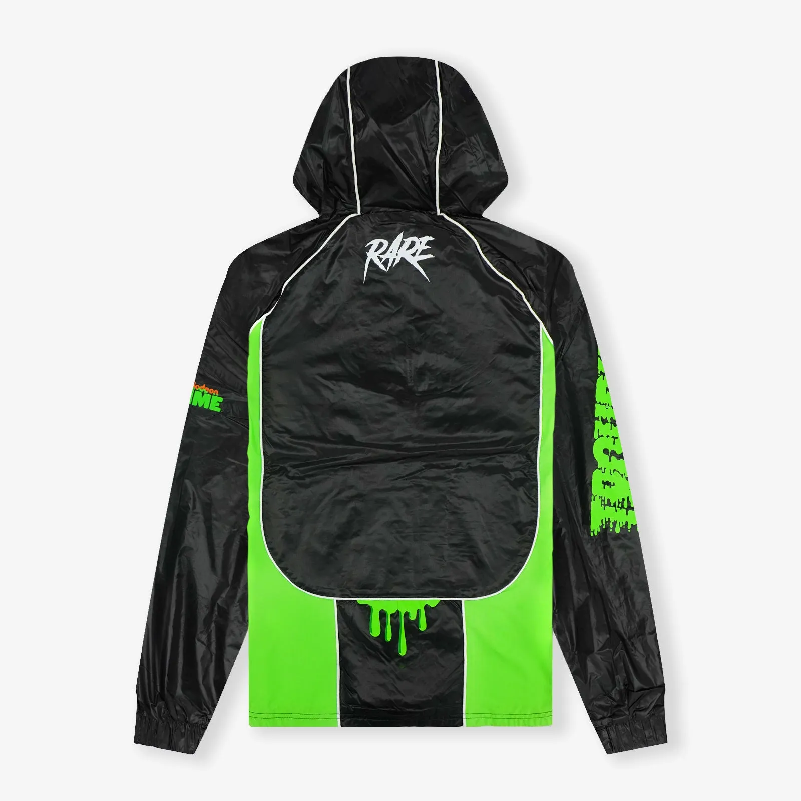 Melo Slime Woven Dime Jacket - Black