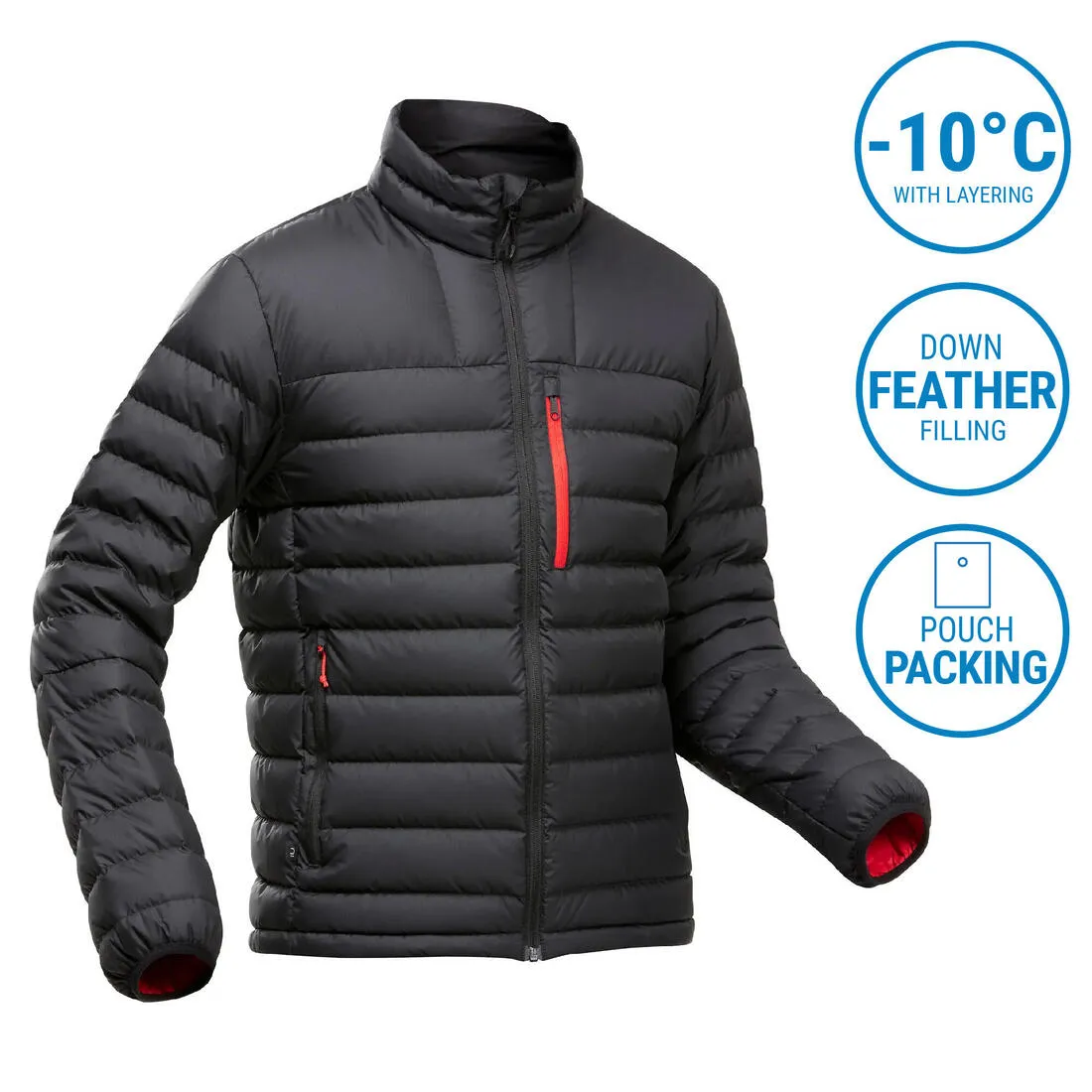 Men’s hiking padded jacket -10°C MH500