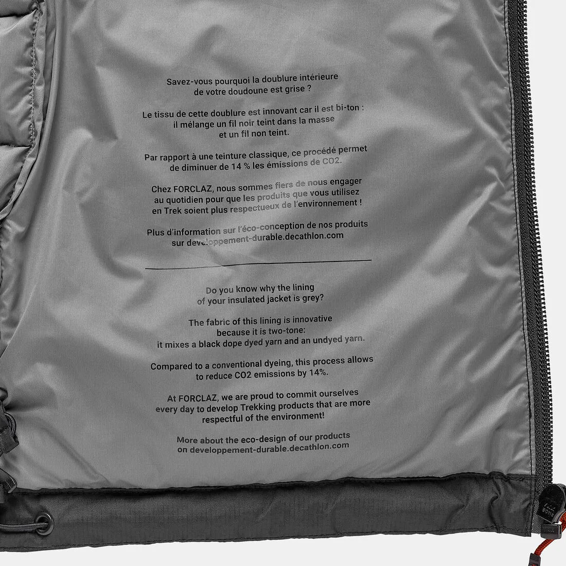 Men’s hiking padded jacket -10°C MH500