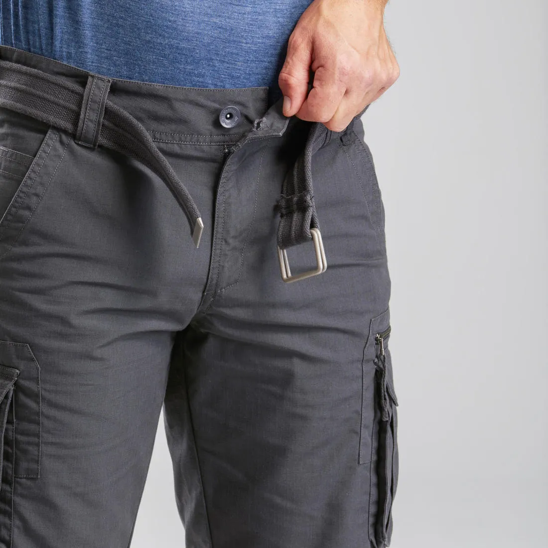 Men's Travel Trekking Cargo Shorts - TRAVEL 500