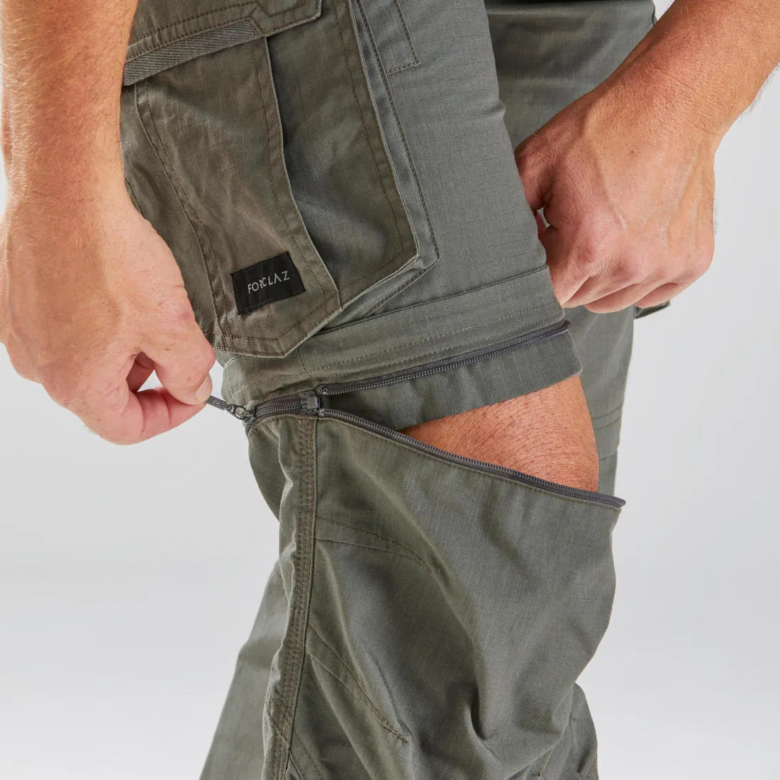 Men's Travel Trekking Zip-Off Cargo Trousers - Travel 500 Zip-Off