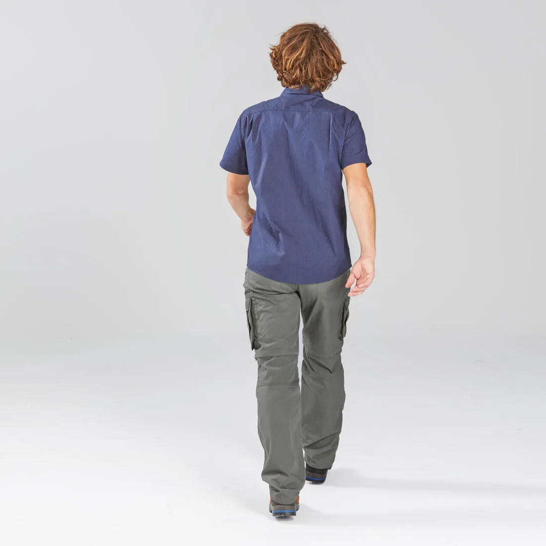 Men's Travel Trekking Zip-Off Cargo Trousers - Travel 500 Zip-Off