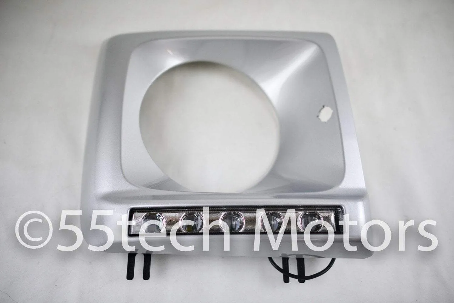 Mercedes Benz W463 G-Class Headlight Covers with Day Time Running Lights ( 5 LED Bulbs)