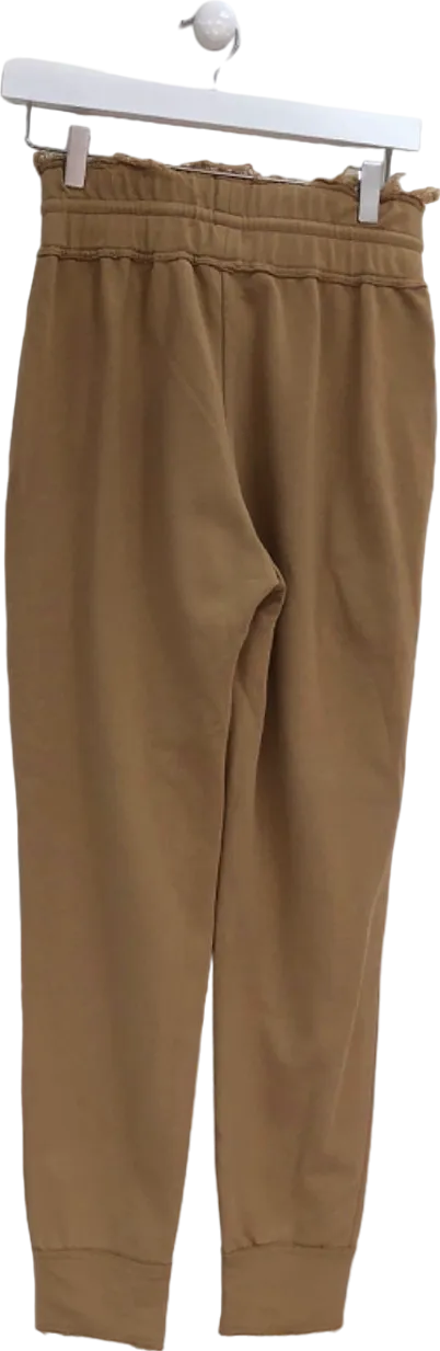 Mistress Rocks Brown Jogging Bottoms UK M