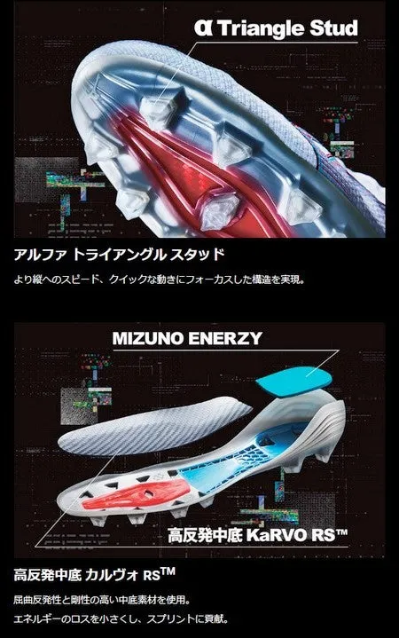 Mizuno Soccer Spikes Alpha α EILTE Elite MIZUNO P1GA246250