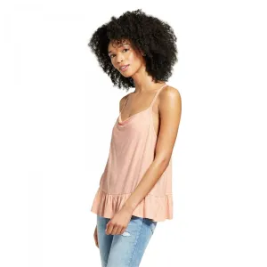 Mossimo Women's Cowl Peplum Cami Tank Top Shirt