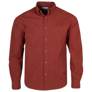 MOUNTAIN KHAKIS SPALDING WOVEN SHIRT - MAHOGANY