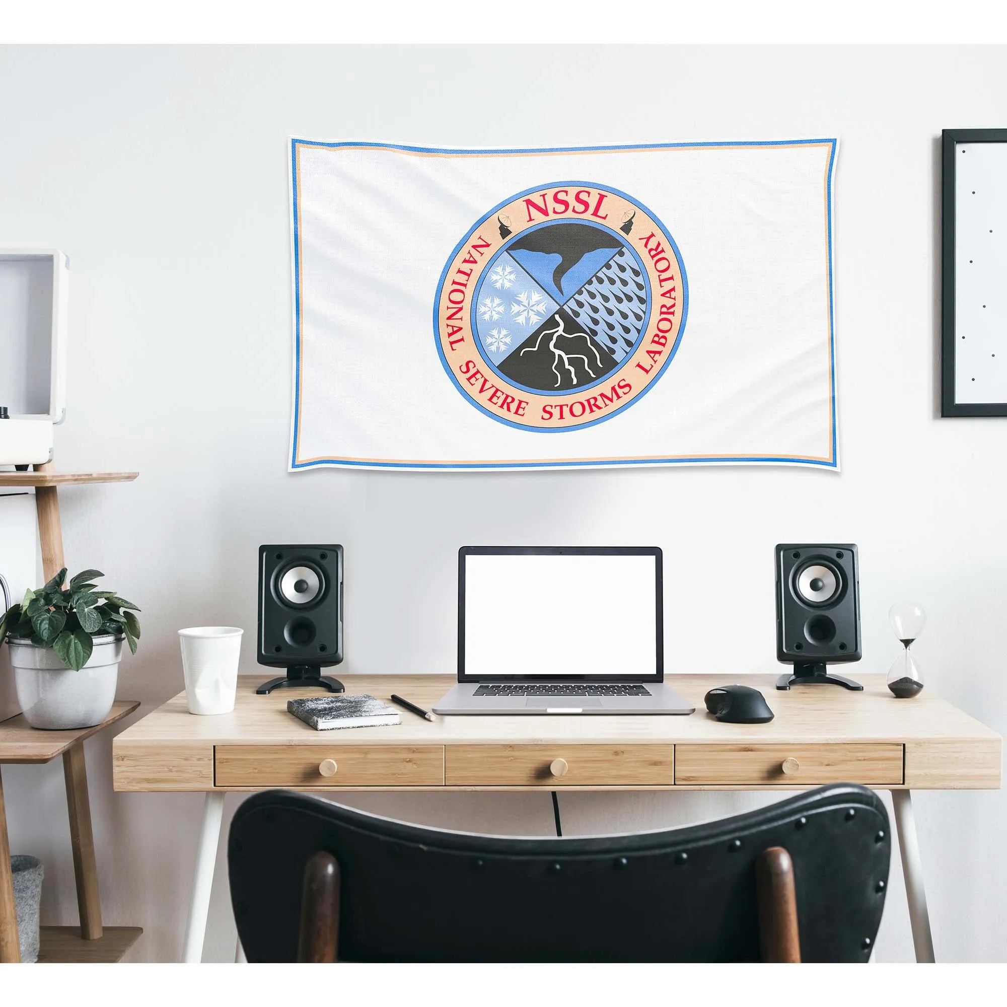 National Severe Storms Laboratory NSSL USA Flag Banner
