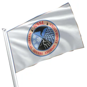 National Severe Storms Laboratory NSSL USA Flag Banner