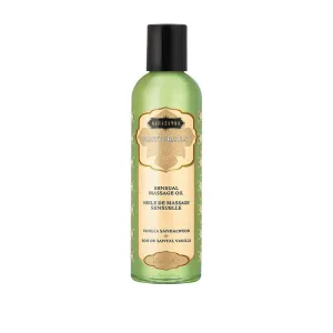 Naturals Massage Oil - Vanilla Sandalwood - 2 Fl  Oz (59 ml)