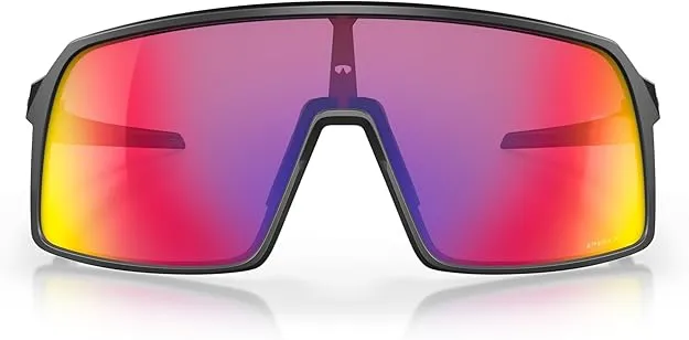 NEW Retails $239. Oakley Men's SUTRO Sunglasses, Matte Black/Prizm Road, Includes Case