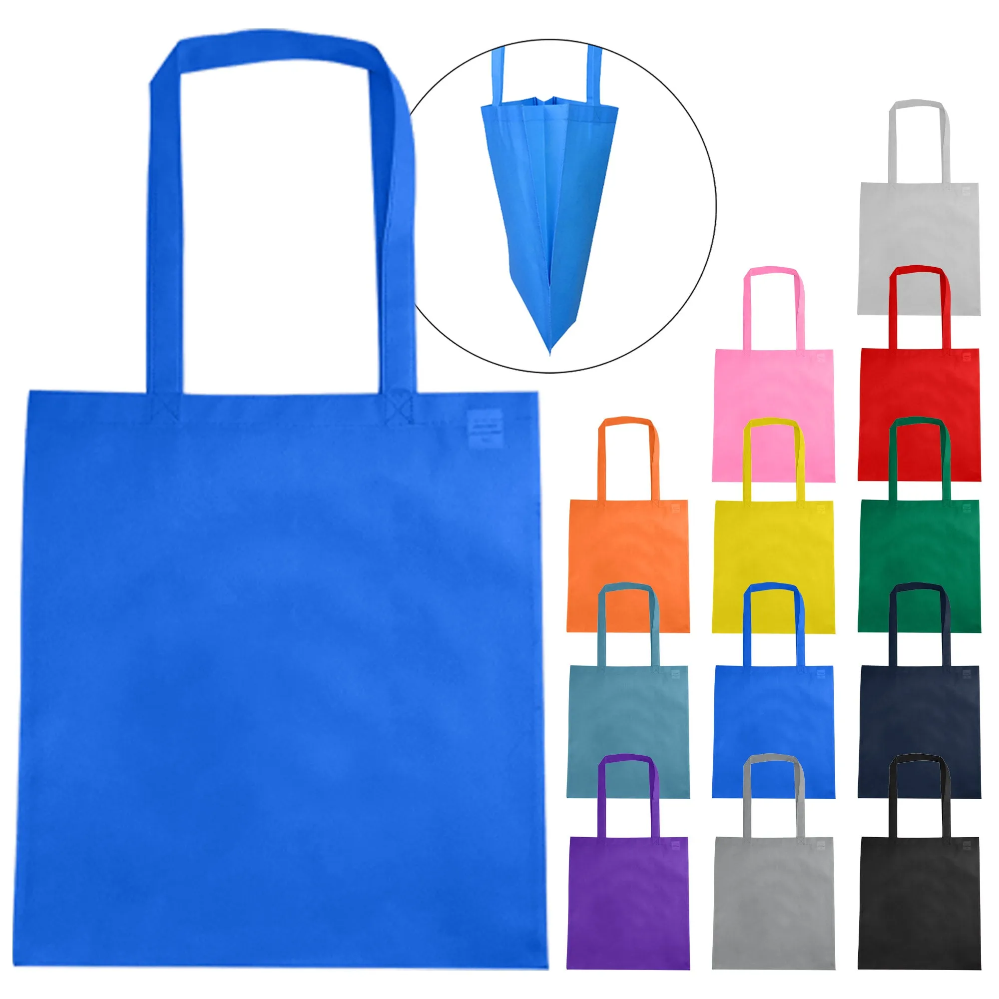 Non Woven Bag With V Gusset NWB001