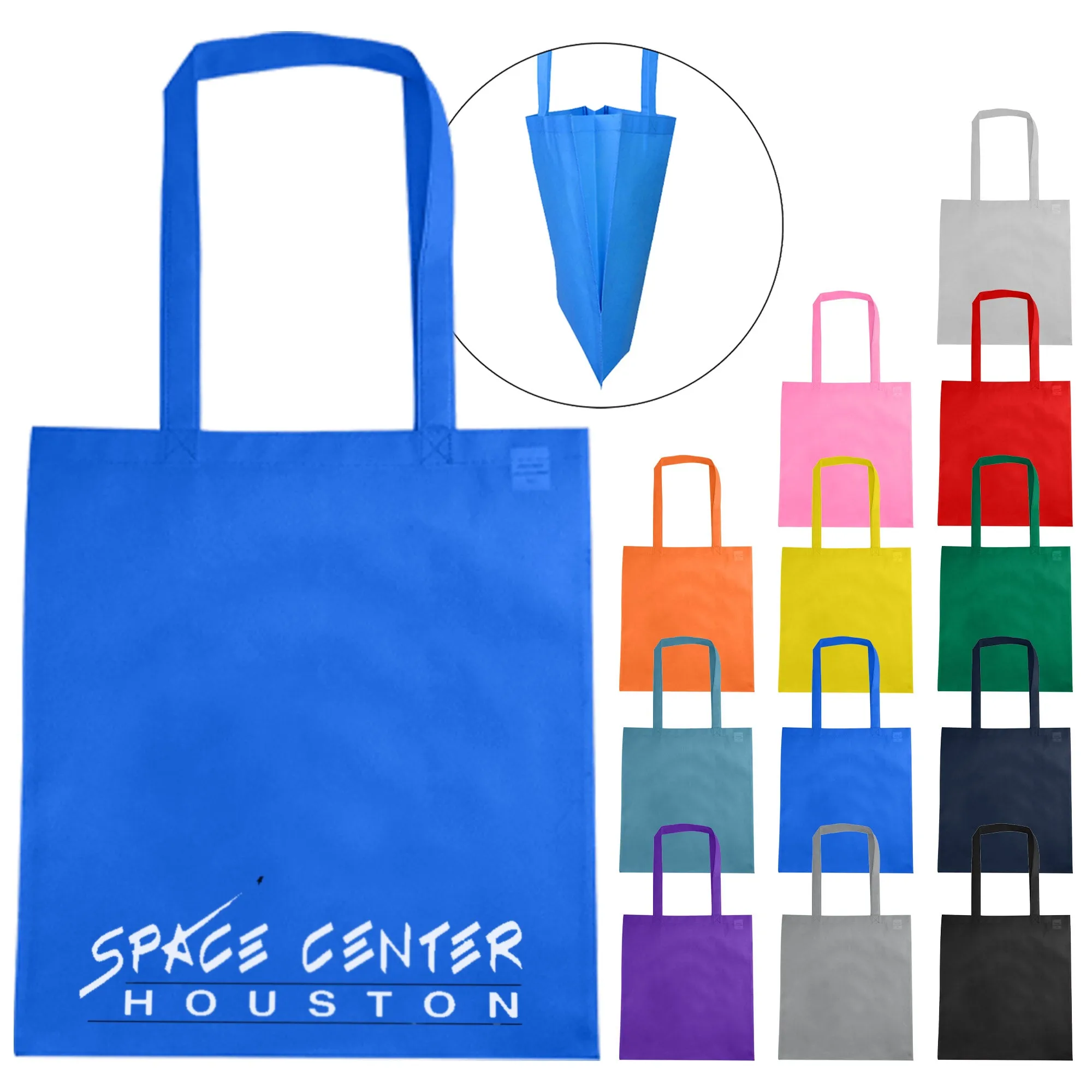 Non Woven Bag With V Gusset NWB001