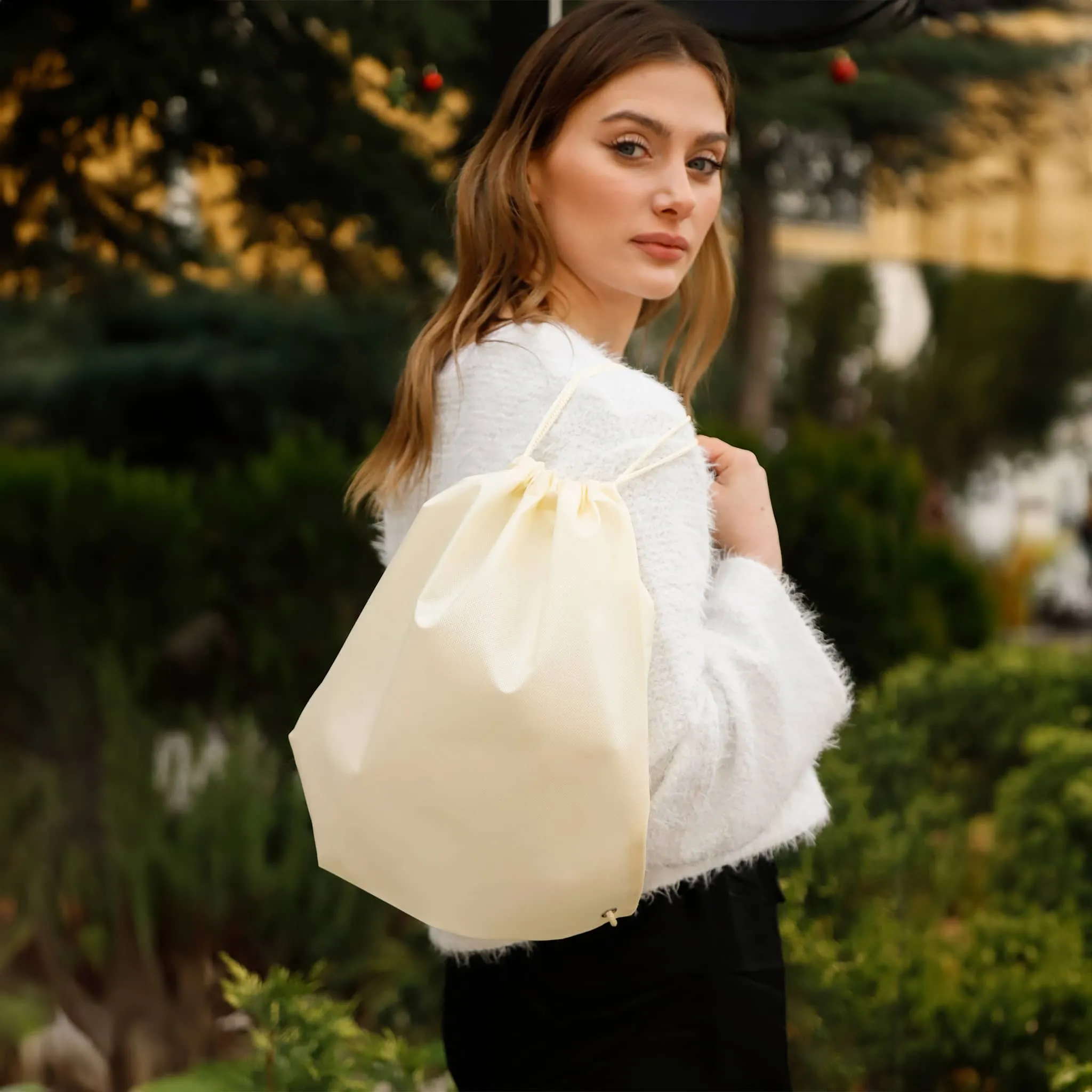 Non-Woven Drawstring Backpack