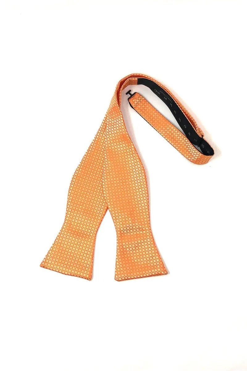 Orange Regal Bow Tie