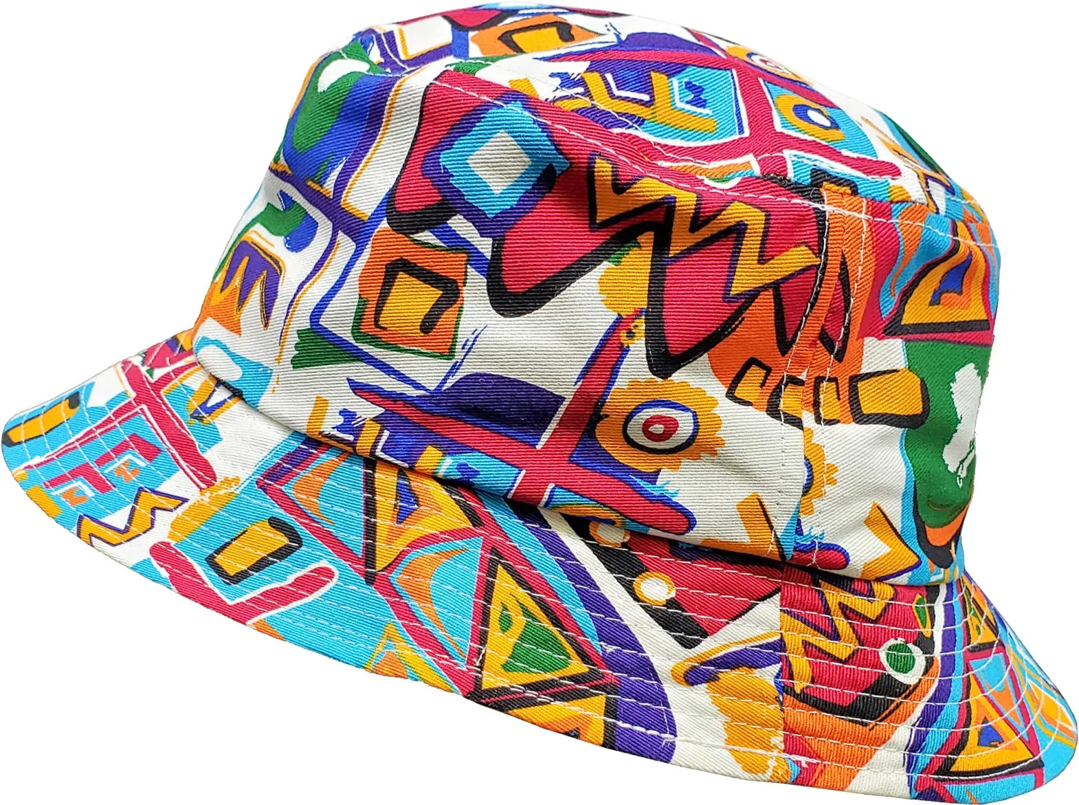 Outdoor Camping Hiking Bucket Hat by Funky Junque