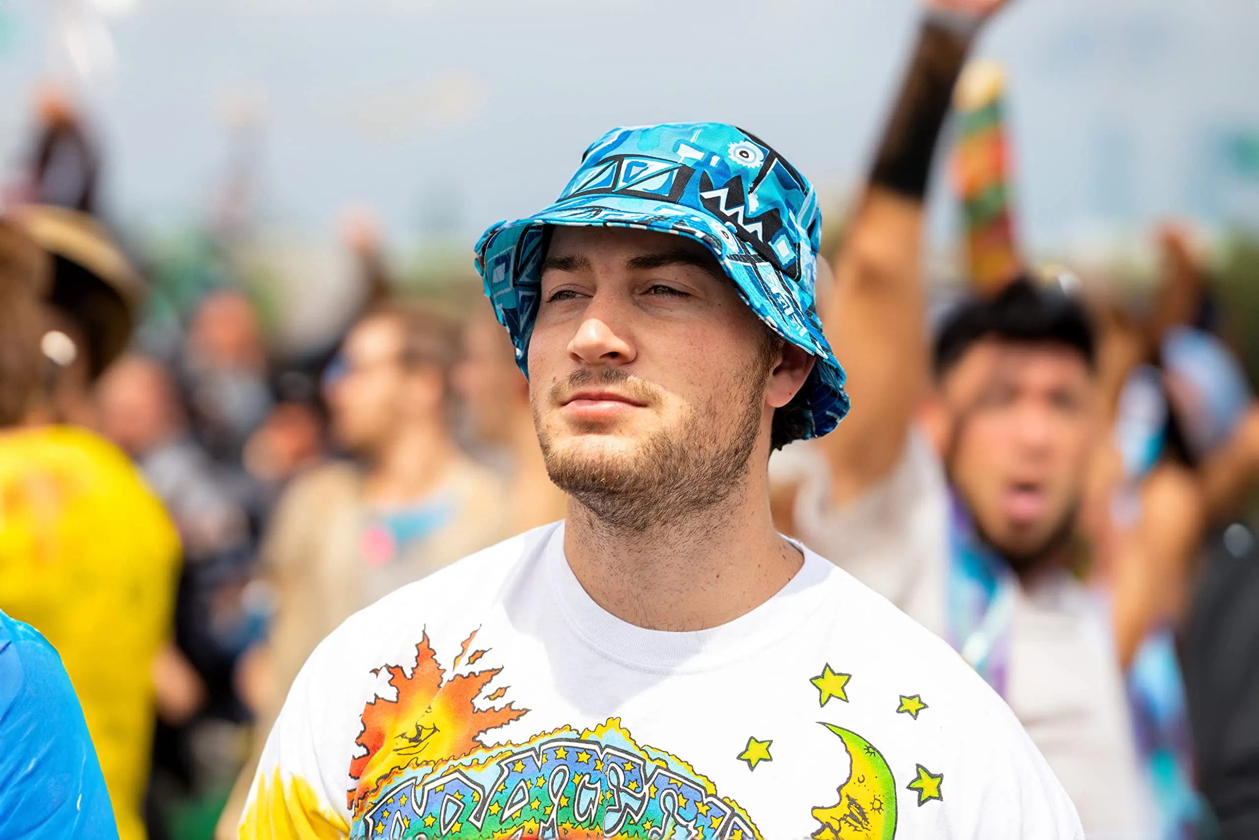 Outdoor Camping Hiking Bucket Hat by Funky Junque