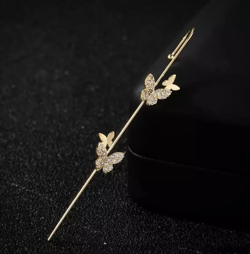 Pack of 7 Leaf Thunderbolt Cross Butterfly Ear Cuff
