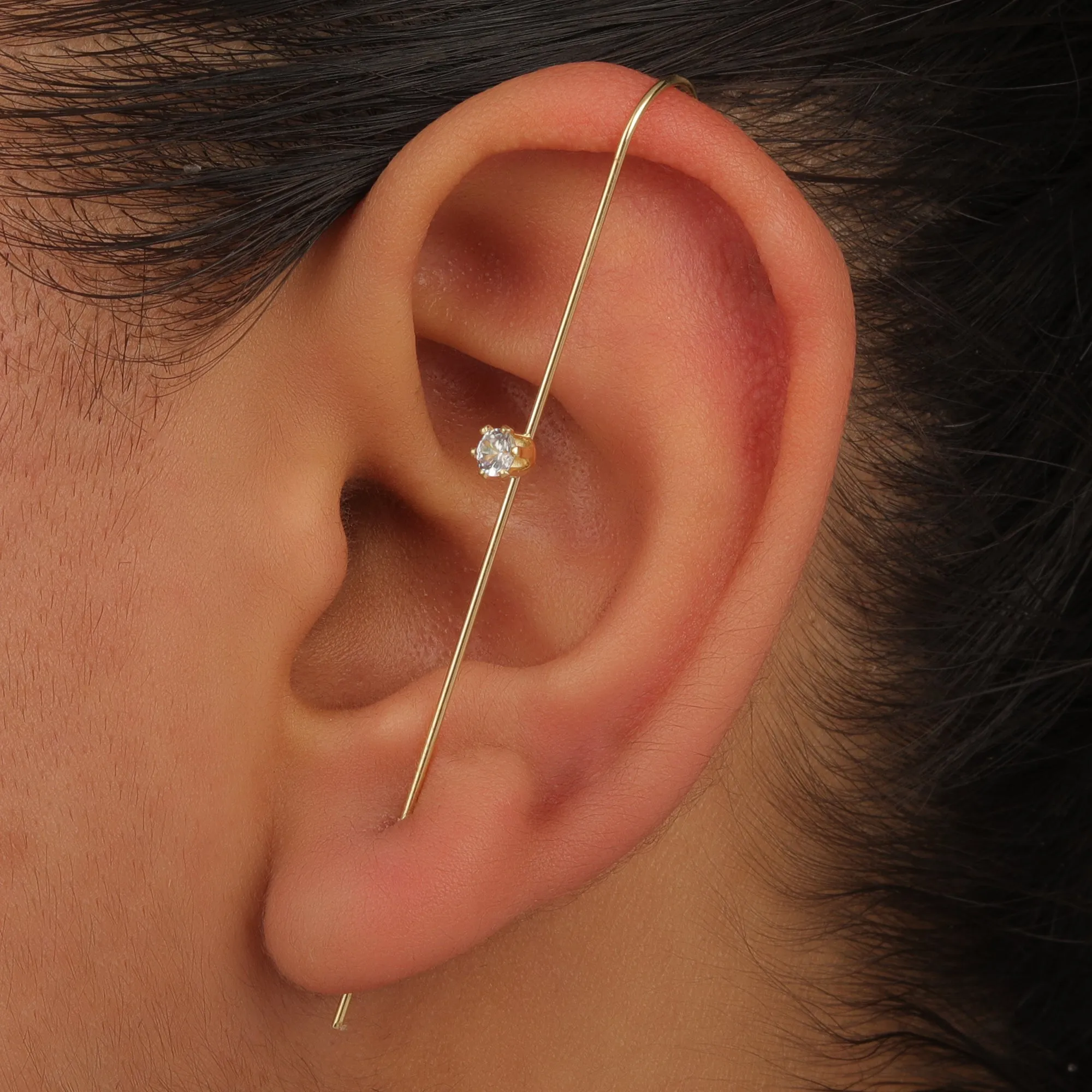 Pack of 7 Leaf Thunderbolt Cross Butterfly Ear Cuff