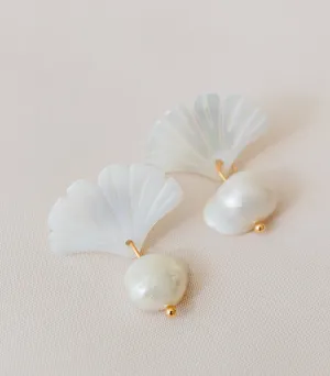 Pamaypay Pearl Drop Earrings