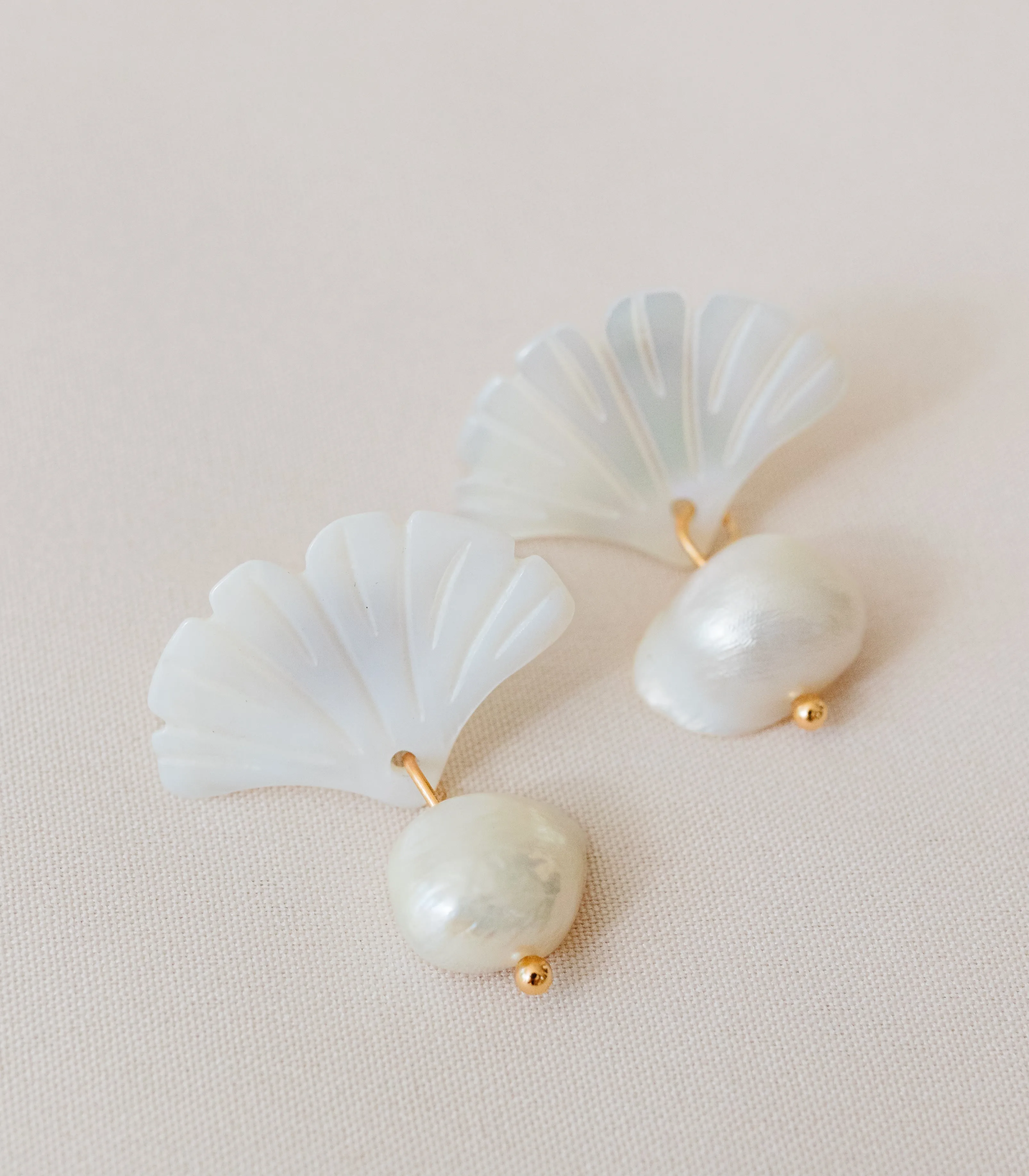 Pamaypay Pearl Drop Earrings