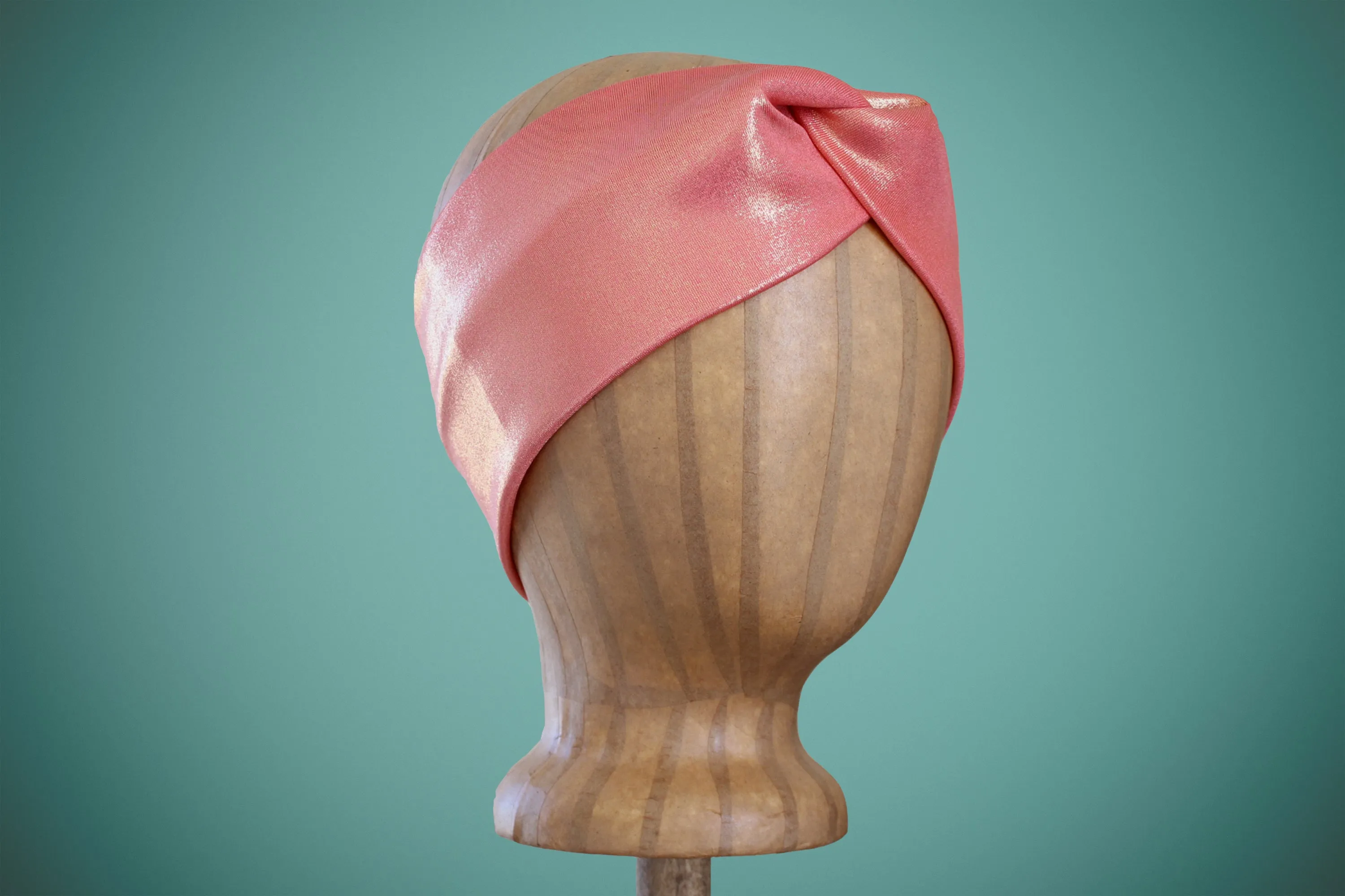 Peach Shimmer Headband