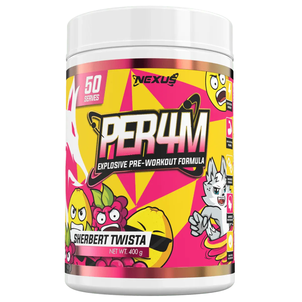 Per4m Pre Workout by Nexus Sports Nutrition
