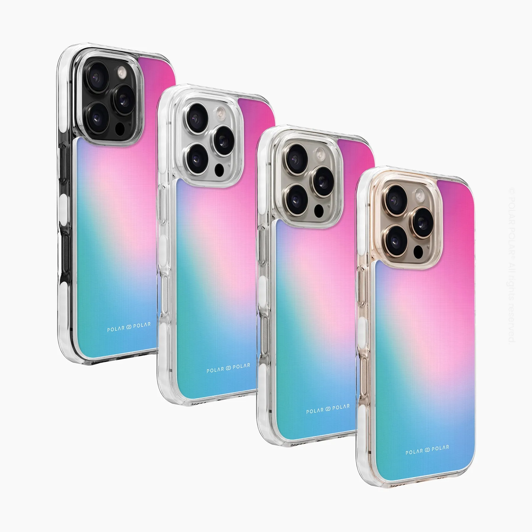 Polar Light - iPhone 16 Pro Max Clear Bumper MagSafe Case