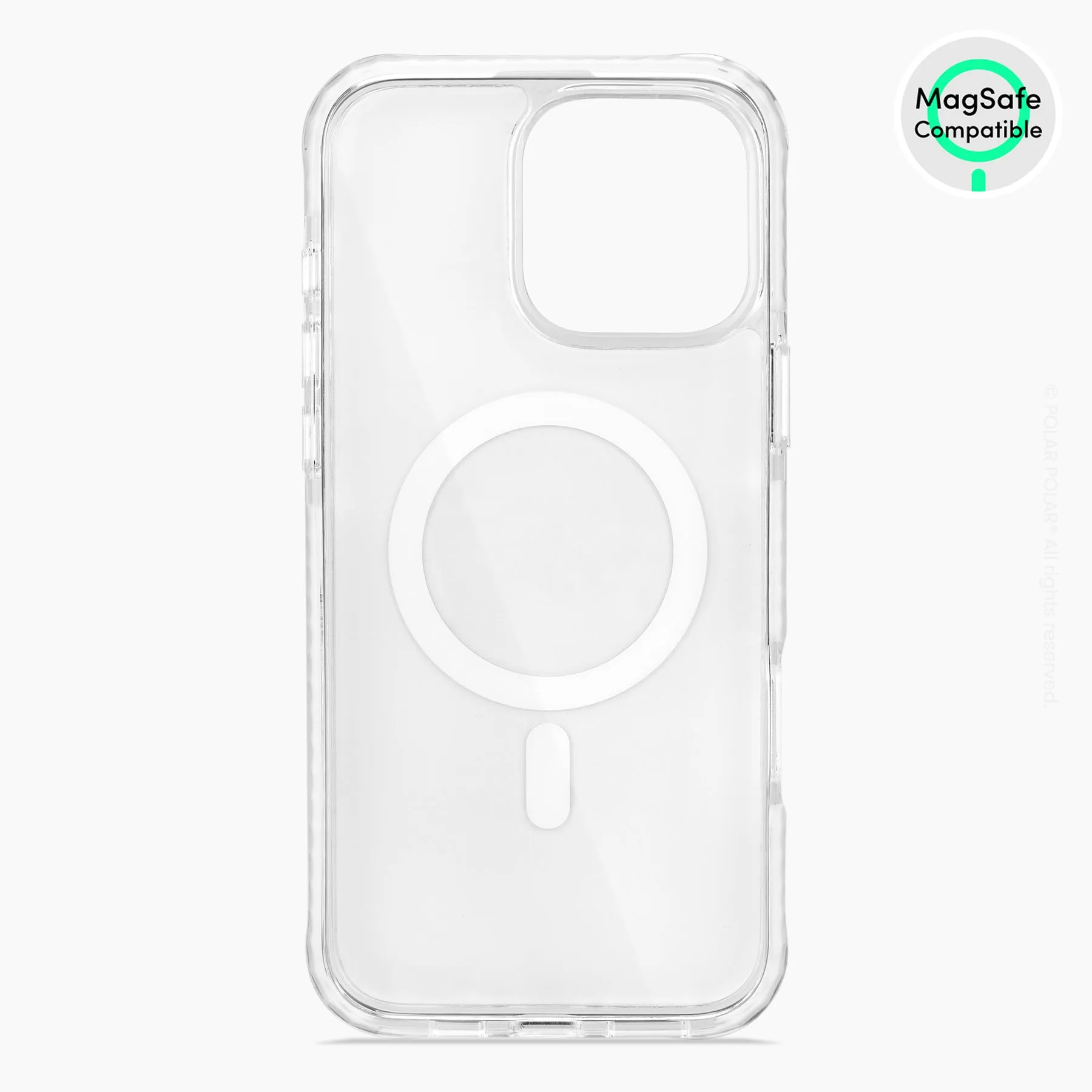 Polar Light - iPhone 16 Pro Max Clear Bumper MagSafe Case