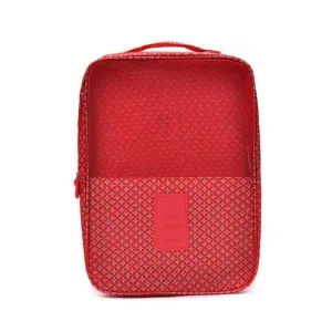 Printing patterns shoes bag storage box for travel