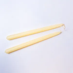 Pure Beeswax Taper Candles