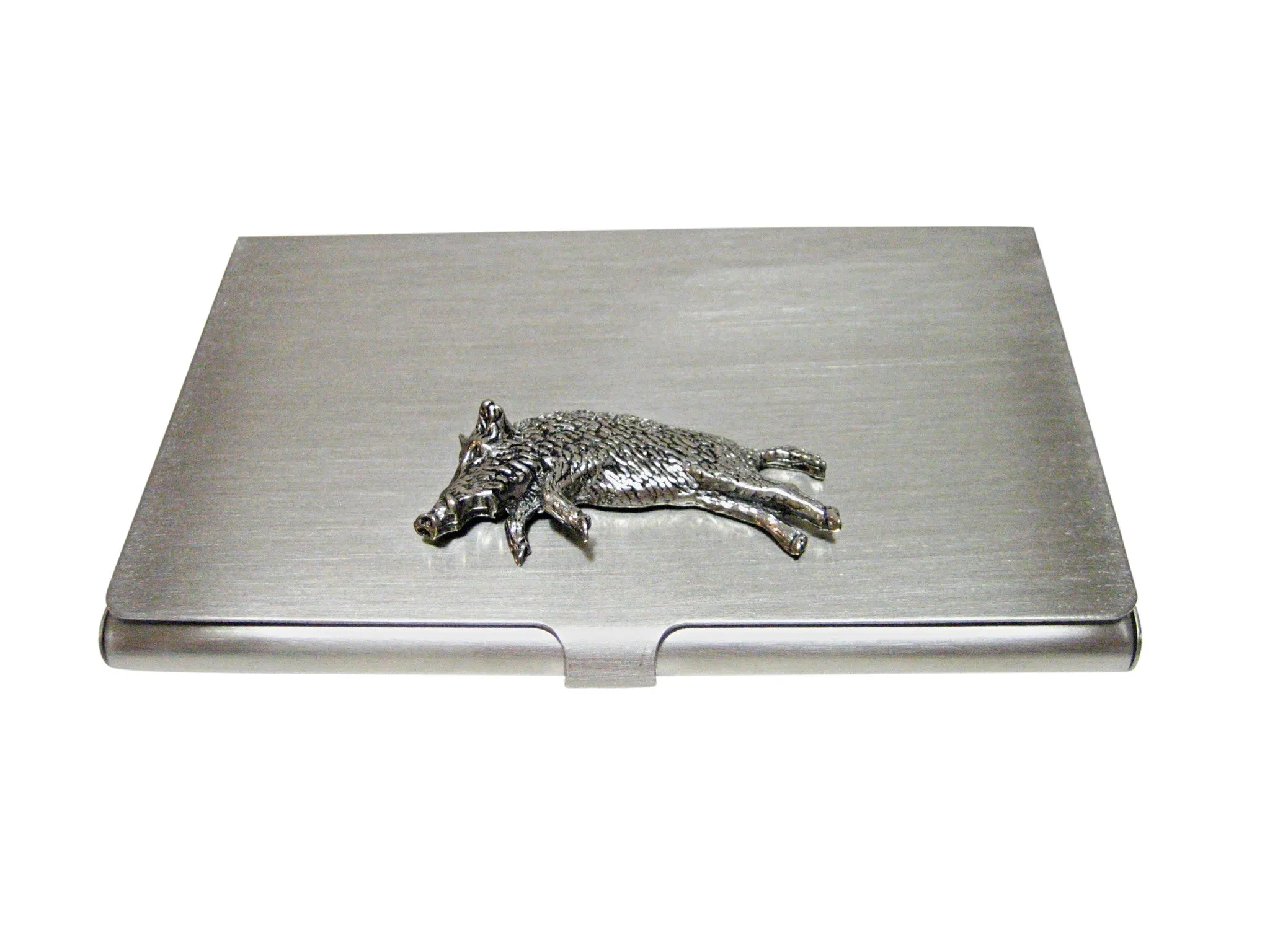 Running Boar Business Card Holder