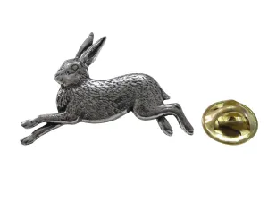 Running Rabbit Lapel Pin
