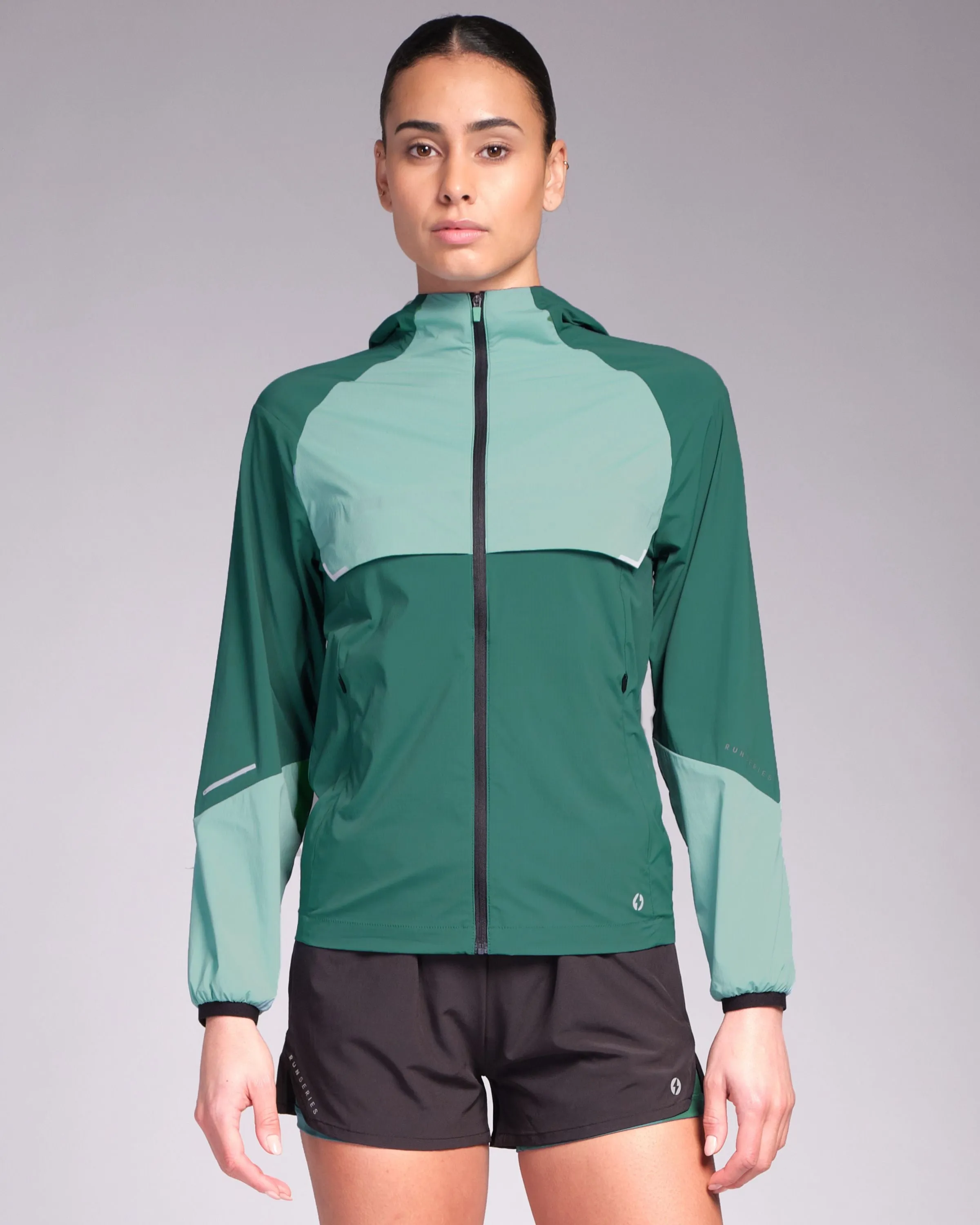 RUNSeries Pace Running Jacket Jungle Green