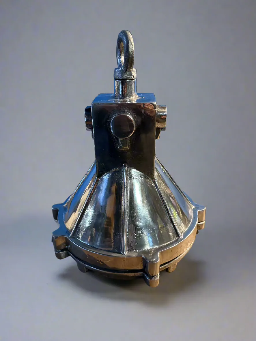 Salvaged Aluminium Hanging Pendant