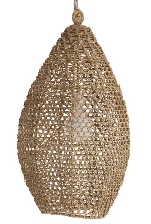 Seagrass Teardrop Pendant -  STOCK FLOOR SAMPLE
