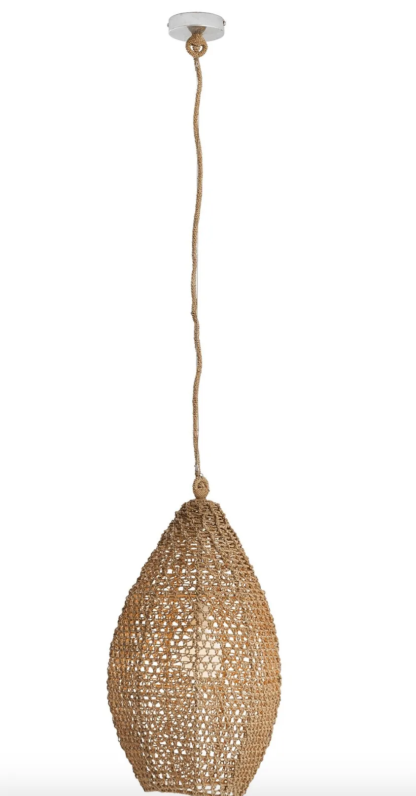 Seagrass Teardrop Pendant -  STOCK FLOOR SAMPLE