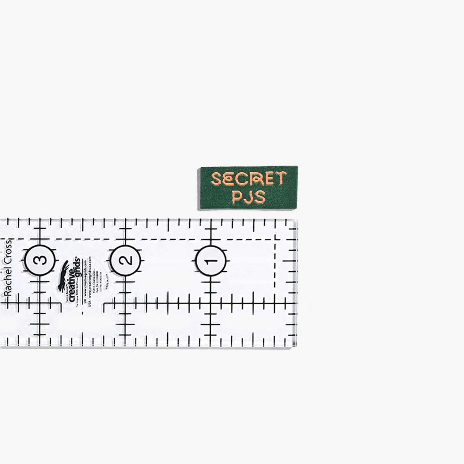 'Secret PJ's' Label | 6 Sew-in Labels