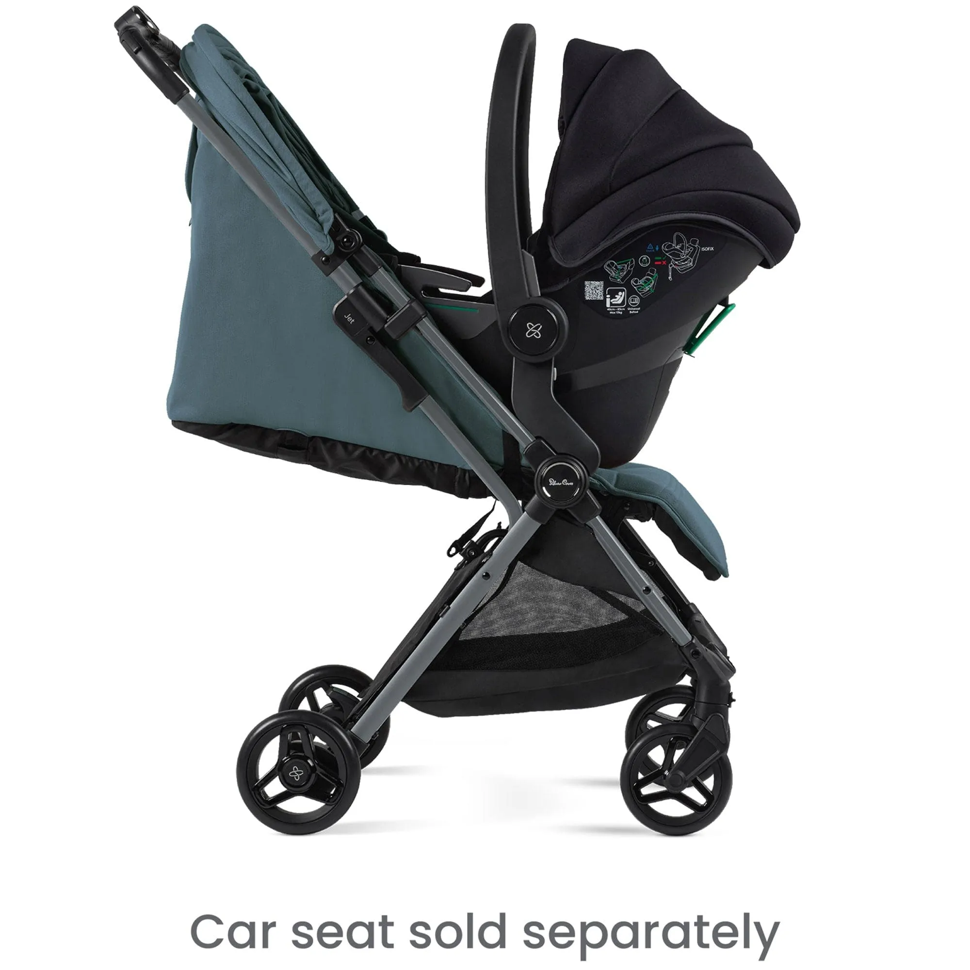 Silver Cross Jet 5 Pushchair in Mineral