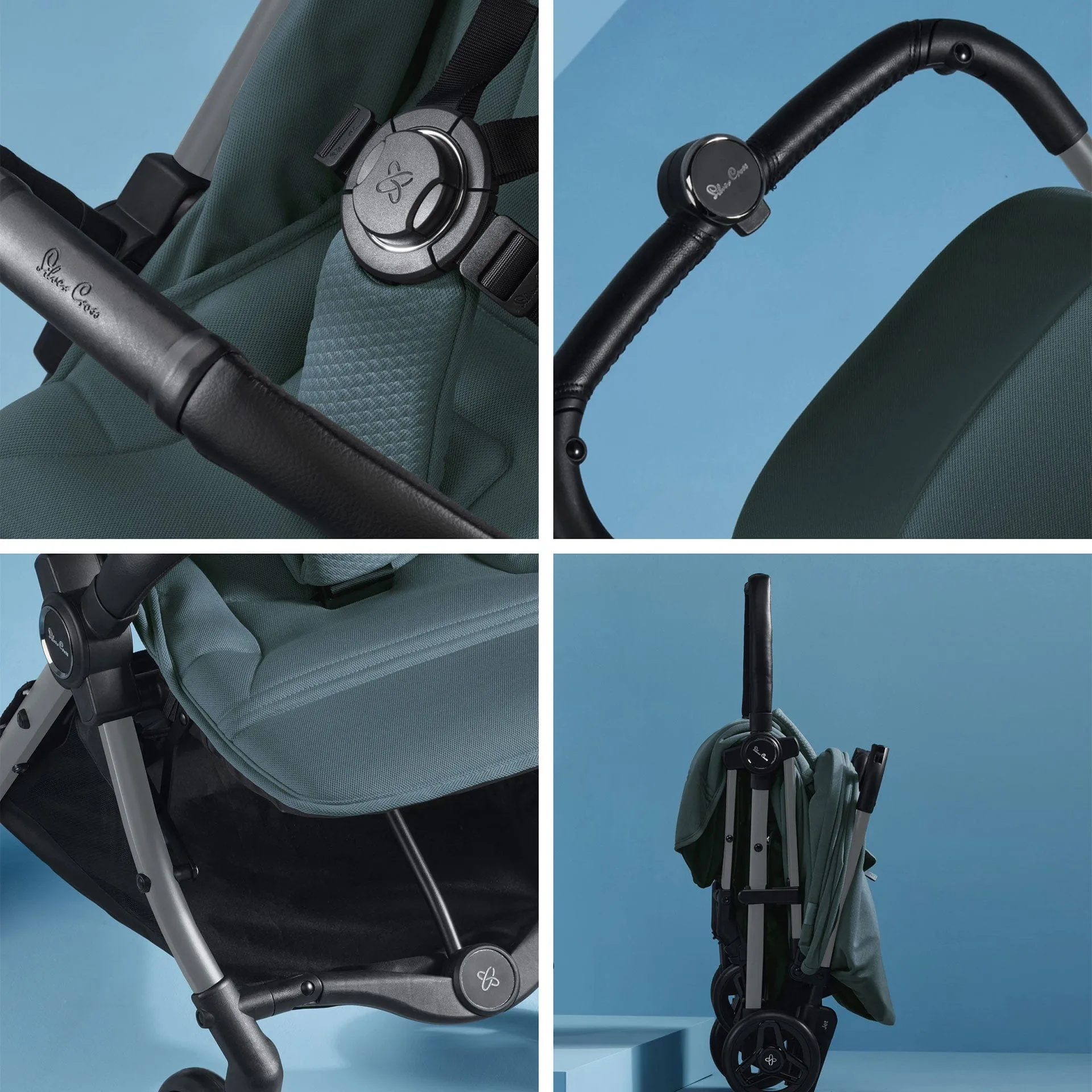 Silver Cross Jet 5 Pushchair in Mineral