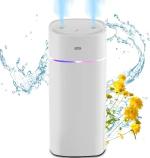 Small Humidifiers For Bedroom, 600ml Quiet Cool Mist Humidifiers For Home Indoor