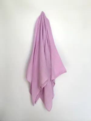 *Solid Pink Swaddle