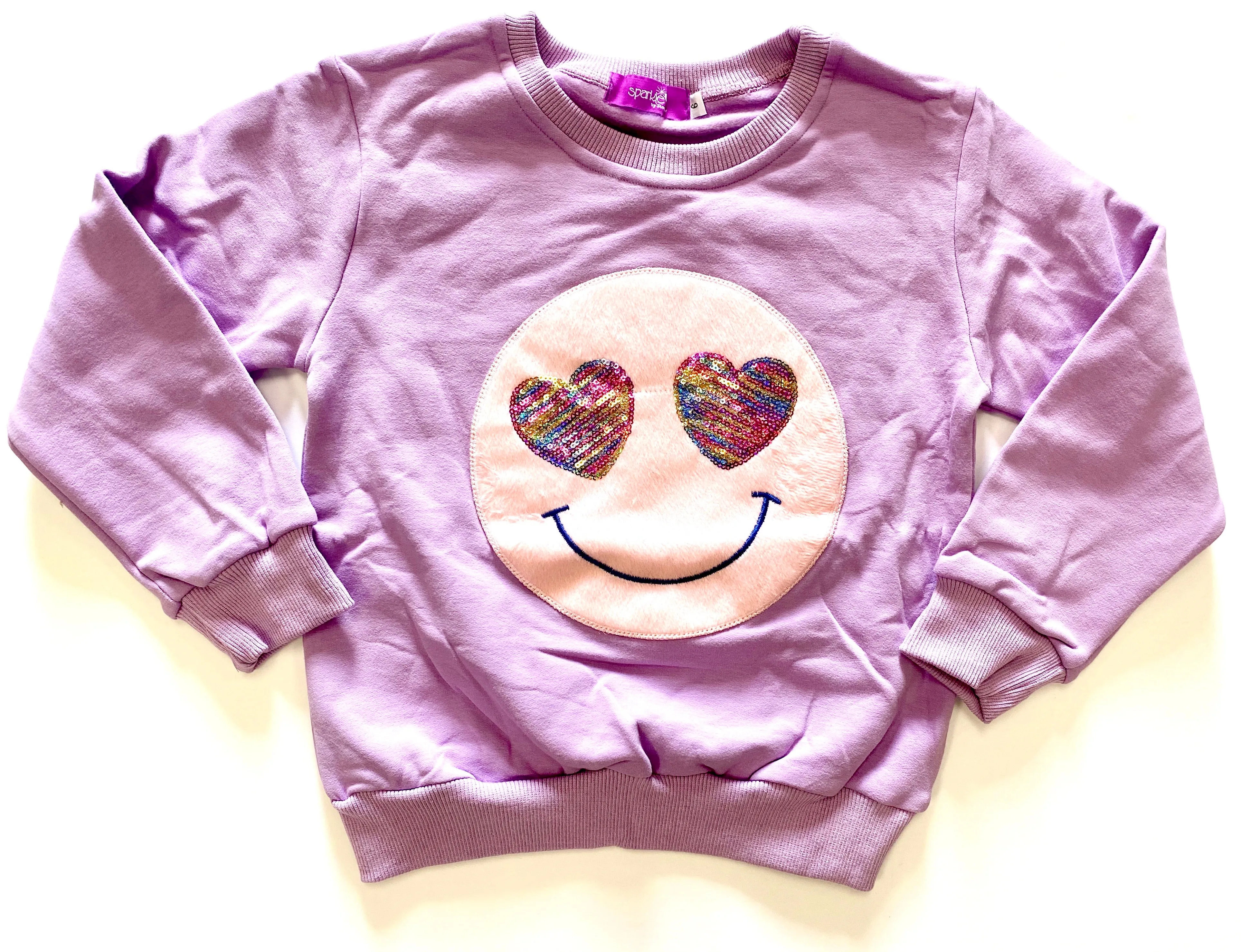 Sparkle by Stoopher Smiley Sweatshirt